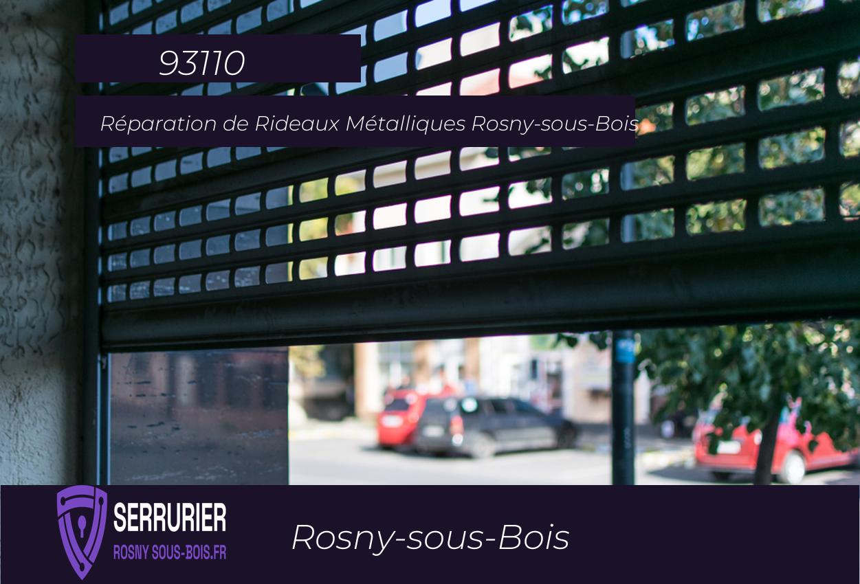 Rideau Métallique Rosny-sous-Bois (93110) : Installation, Dépannage & Motorisation